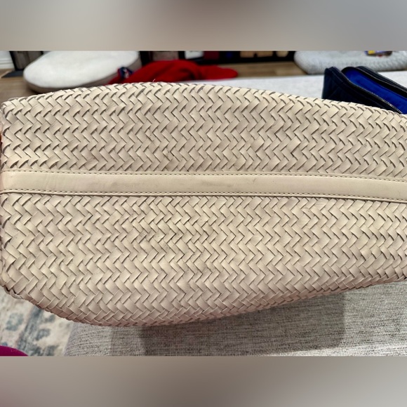 Madewell Leather Woven Tote - Picture 2 of 5